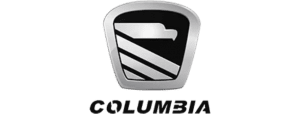 Logotipo de marca Columbia para colores claros